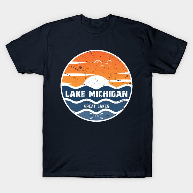 Lake Michigan T-Shirt by dk08